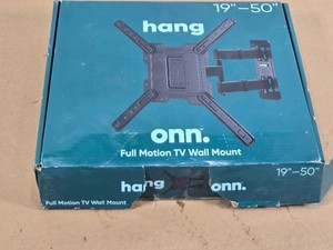 onn Full Motion TV Wall Mount for 19-50 TVs