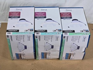 Patriot Lighting Round Recessed LED Lights, Dimmable with Selectable Lumens and Color Temperature