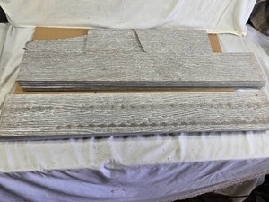 Fiber Cement Board Siding Panels in Wood Grain