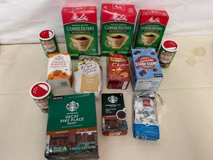 Variety of Coffee,Tea Seasonings & Filters