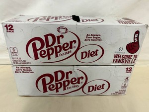 2x 12pk Diet Dr. Pepper