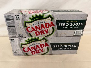 2x 12pk Canada Dry Zero