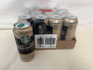 12x Starbucks Double Shot Zero Sugar-French Vanilla