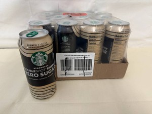 12x Starbucks Double Shot Zero Sugar-French Vanilla