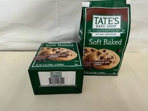 4x Tates Bake Shop Soft Baked-Chocolate Chip Cookies
