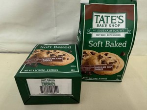 4x Tates Bake Shop Soft Baked-Chocolate Chip Cookies