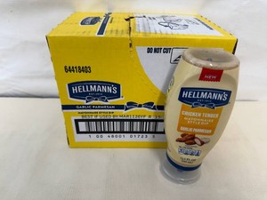 8x Hellmans Garlic Parmesan