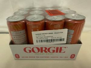 12x Gorgie Enery Drink-Peach Tea