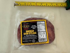 2x 1lb Smoked Ham Steaks(2per pgk)