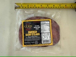 2x 1lb Smoked Ham Steaks(2per pgk)