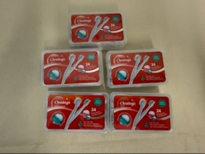 5x 24ct Disposable ToothBrushes-Mint