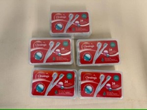 5x 24ct Disposable ToothBrushes-Mint