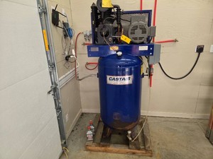 Castair Air Compressor, Model I718V...