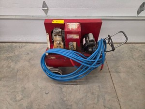 Sandborn Air Compressor, 34 hp....