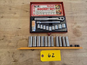 38 Ratchet Set & Sockets...