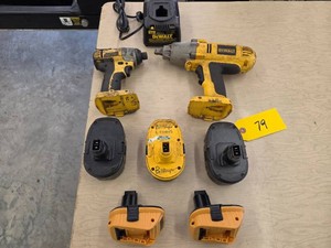 Dewalt 18 Volt Cordless Tools...
