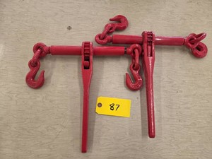 (2) 516-38 Ratchet Binders...