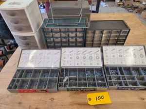 Assorted Parts Cabinets...