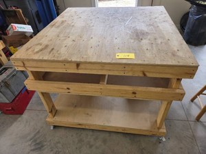 Wood Cart, 48x48...
