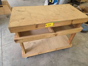 Wood Cart, 48x24...