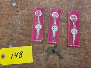 Original GM Key Blanks...