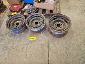 (3) Pontiac Rims, 14x7...
