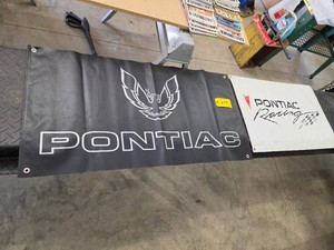 (2) Pontiac Banners...