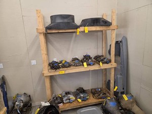 Tire Rack, 72x22x98, Cannot Be Remo...