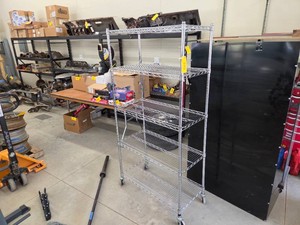 Wire Cart, 36x18x72...