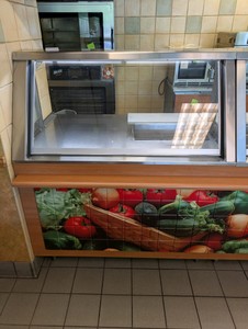 DUKE COMMERICAL STAINLESS STEEL WARMING STATION