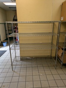 DUKE  4-TIER CHROME RACKSHELF