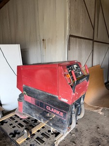 Clarke TB60DS industrial ride-on floor scrubber