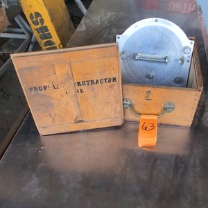 Vintage Precision propeller protractor