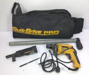 Quik Drive PRO Collated Screw Driving System with DeWalt Corded Drill & Extension