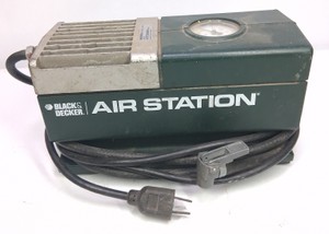 Black & Decker Air Station Portable Electric Air Compressor Inflator