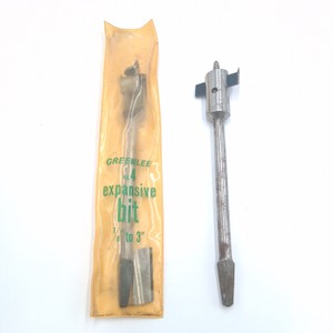 Greenlee Expansive Wood Boring Bit with Adjustable Cutter
