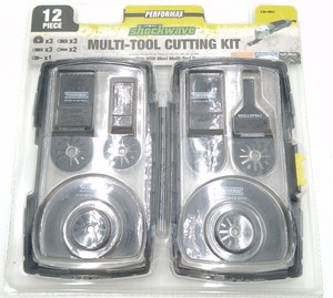 Performax Shockwave 12-Piece Multi-Tool Cutting Kit