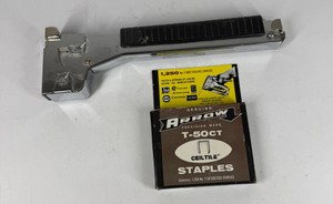 Arrow T-50CT Ceiltile Stapler with T-50CT Ceiltile Staples