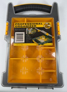 Professional Organizer Compartment Tool & Hardware Storage Case  Made in Israel