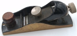 Vintage Adjustable Block Plane with Front Knob