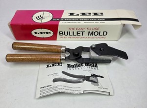 Lee Precision Bullet Mold with Handles, Box & Instructions