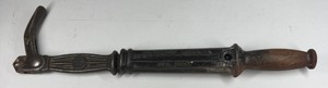 Vintage Smith & Hemenway Giant Nail Puller with Wood Handle