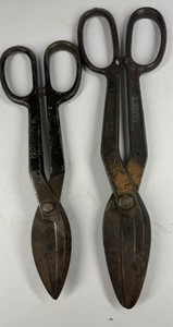 Vintage Forged Steel Tinsmith  Sheet Metal Shears