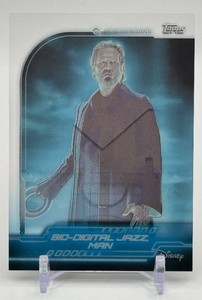 Bio Digital Jazz, Man Tron Tek Rare SSP Topps Disney Card