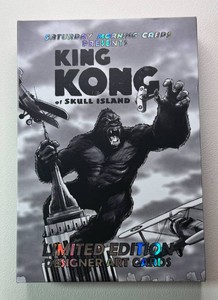 8th Wonder Of The World King Kong Art Saturday Morning Card