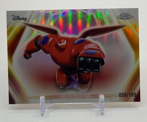Baymax 058199 Orange Topps Chrome Disney Card