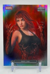 Mary Jane Fanfare Topps Chrome Marvel Card
