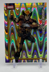 Wolverine Raywve Topps Chrome Marvel Card