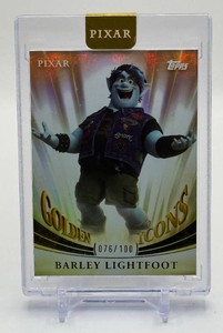 Barley Lightfoot 076100 Golden Icons Topps Pixar Card