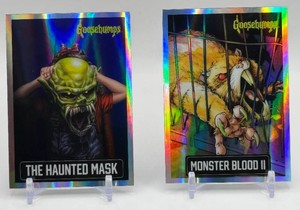 Sunday Morning 2-Card Goosebumps Silver Card Lot